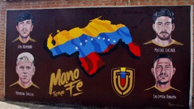 Maturín rinde homenaje a La Vinotinto con un emblemático mural