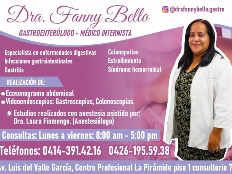 DRA. FANNY BELLO