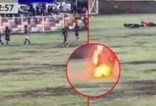 Rayo cayó en pleno partido de fútbol en Perú, un futbolista murió y cuatro resultaron heridos