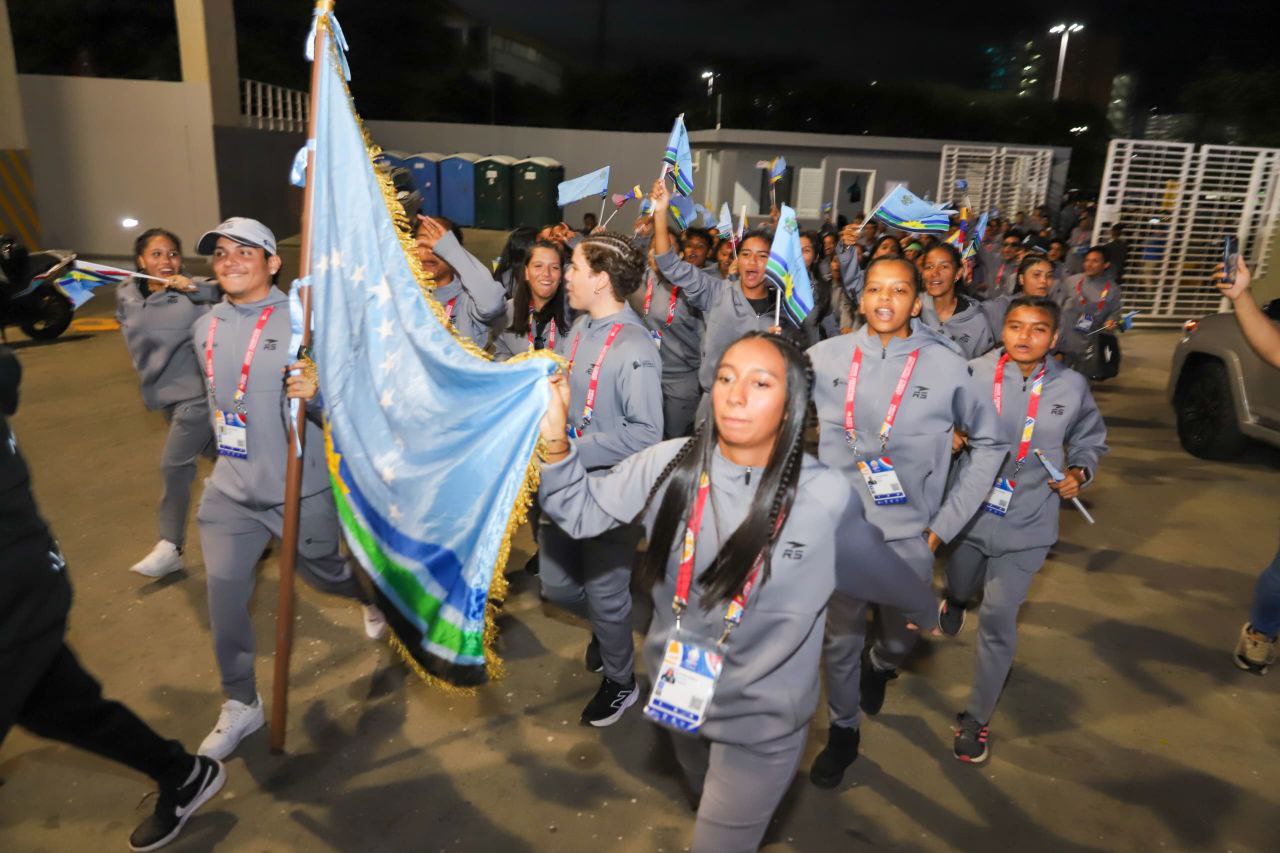 Monagas dijo presente en la gran gala inaugural de los Juegos Oriente 2024