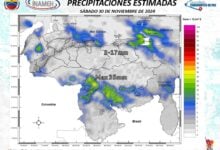 En horas de la tarde y noche se espera la formación de células convectivas de rápida evolución, acompañadas de precipitaciones de intensidad variable