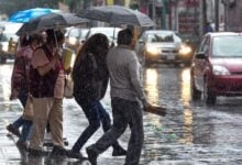 Inameh prevé lluvias y lloviznas dispersas en algunas regiones del país