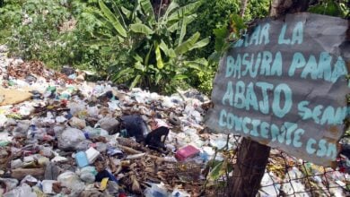 Hundido en basura están vecinos de la calle Bolívar en el sector Brisas del Guarapiche