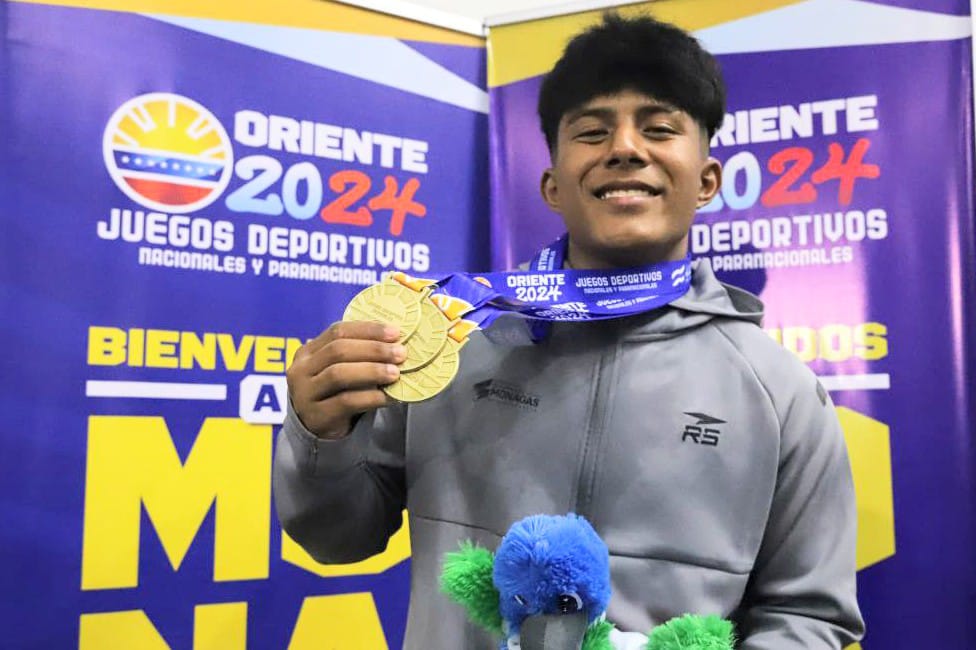 Más de 100 medallas logró Monagas en los Juegos Oriente 2024