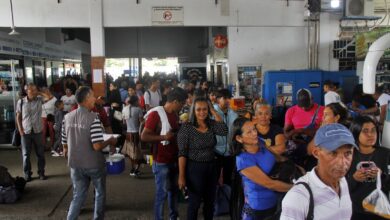 Gran afluencia de pasajeros de moviliza por el terminal de Maturín este sábado 21D