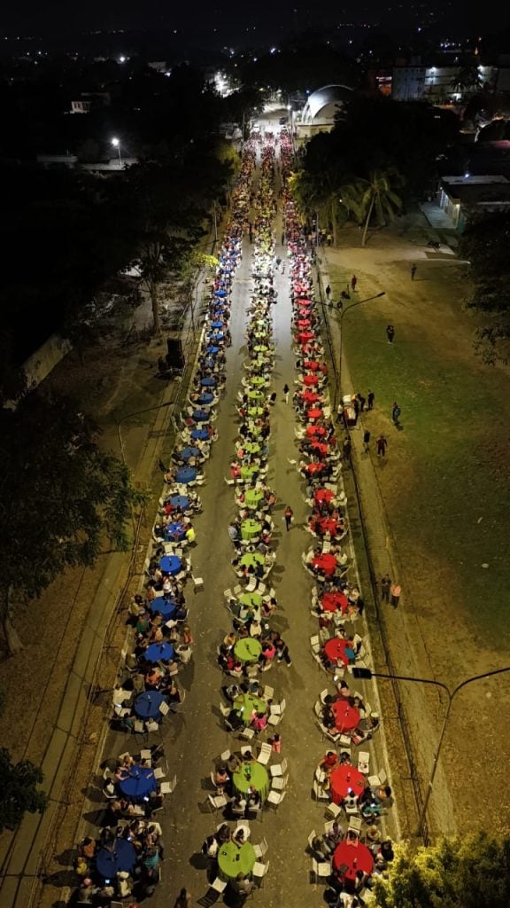 Yaracuy protagonizó la cena navideña más grande del mundo