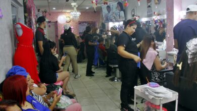 ¡A ponerse bellas! Peluquerías repletas este 23 de diciembre en Maturín
