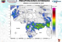 Inameh prevé nubosidad generadora de lluvia en gran parte del país