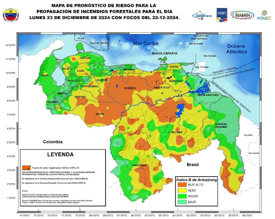 Este lunes habrá cielo con poca nubosidad en gran parte del país