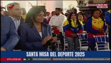 Autoridades y atletas celebran tradicional Misa del Deporte en la Iglesia la Divina Pastora en Caracas