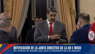 Presidente Maduro recibe notificación del inicio del periodo legislativo 2025-2026