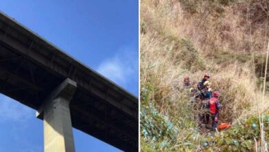 Murió un hombre al caer desde el primer viaducto en la autopista Caracas-La Guaira