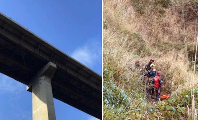 Murió un hombre al caer desde el primer viaducto en la autopista Caracas-La Guaira