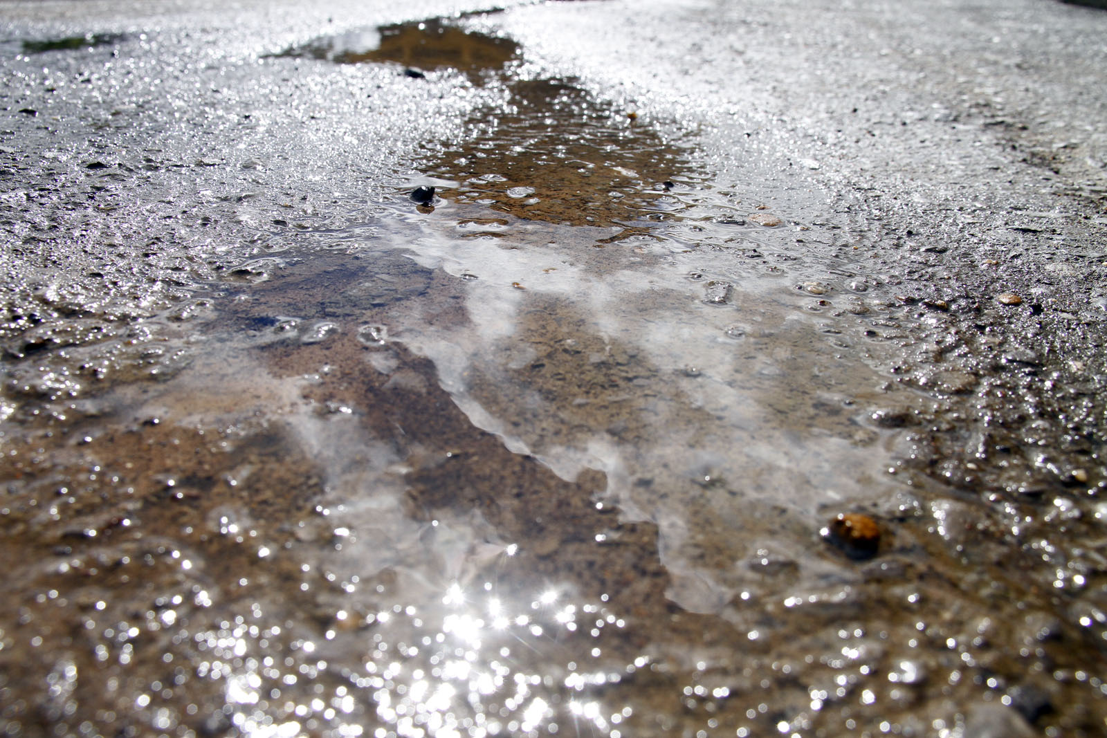 Reportan ruptura de una tubería de agua potable en el elevando de Boquerón