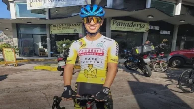 Ciclista sufrió una fuerte caída en la Vuelta al Táchira