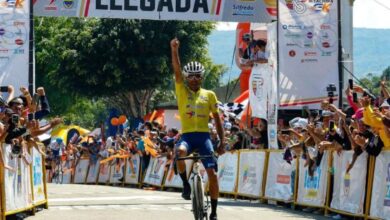 Eduin Becerra es el nuevo monarca de La Vuelta al Táchira