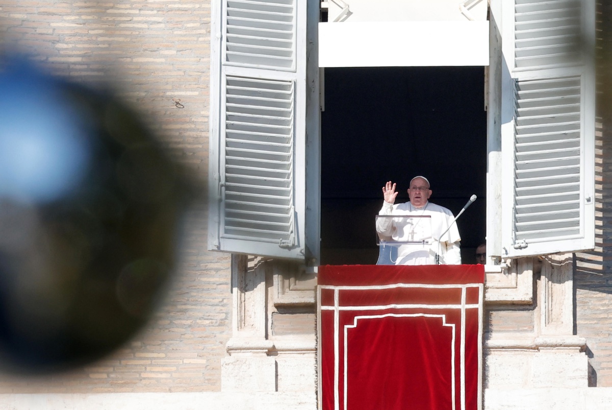 El Papa Francisco rezó el Ángelus en el Vaticano