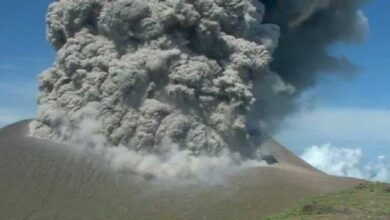 Erupción del volcán Telica genera alerta en Nicaragua