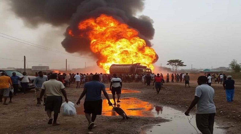 Explosión de un camión de combustible deja 86 personas fallecidas en Nigeria