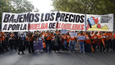 Ciudadanos denuncian especulación y altos precios de alquileres en España