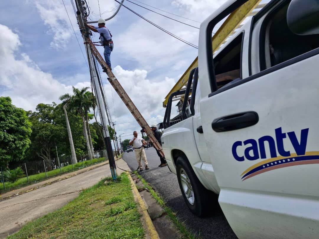 Cantv garantizó los servicios de telecomunicaciones a cerca de 17.000 suscriptores en Monagas