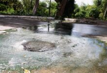 Vecinos de Los Jabillos sufren por los nauseabundos olores de una alcantarilla colapsada