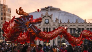 China dio la bienvenida al Año de la Serpiente