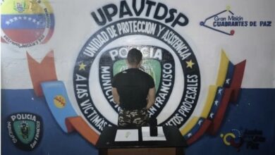 Hombre fue detenido por abusar sexualmente de una joven de 17 años en un gimnasio en el Zulia