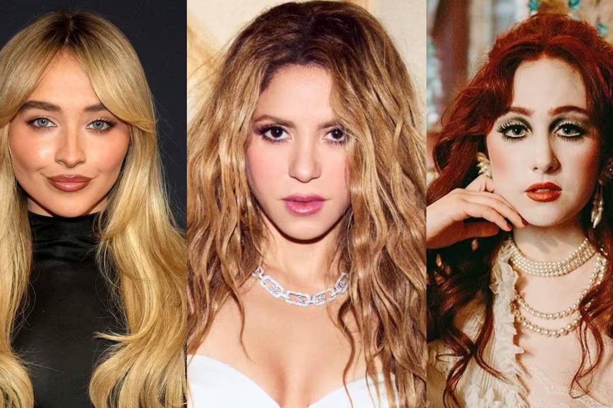 Shakira, Chappell Roan y Sabrina Carpenter entre las confirmadas para cantar en los Grammys