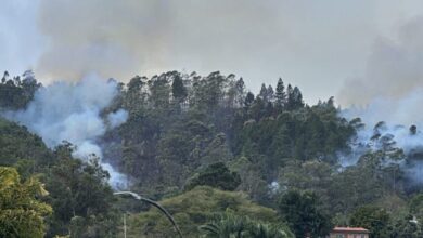 Avioneta se estrelló en el sector El Volcán de Caracas