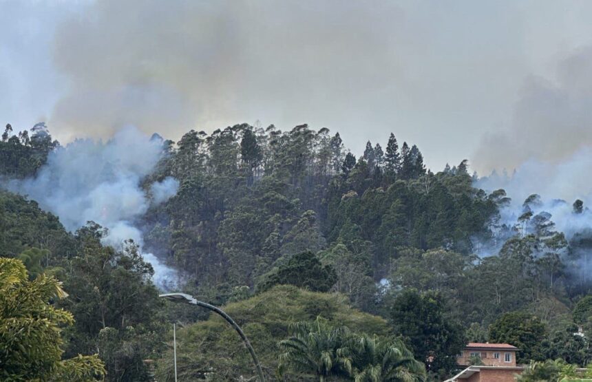 Avioneta se estrelló en el sector El Volcán de Caracas