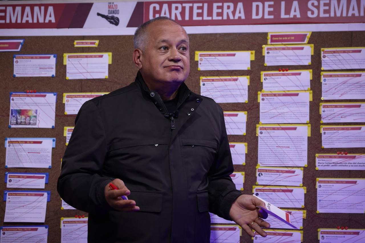 Diosdado Cabello: ¡El 23 de enero el Chavismo va pa' la calle otra vez!