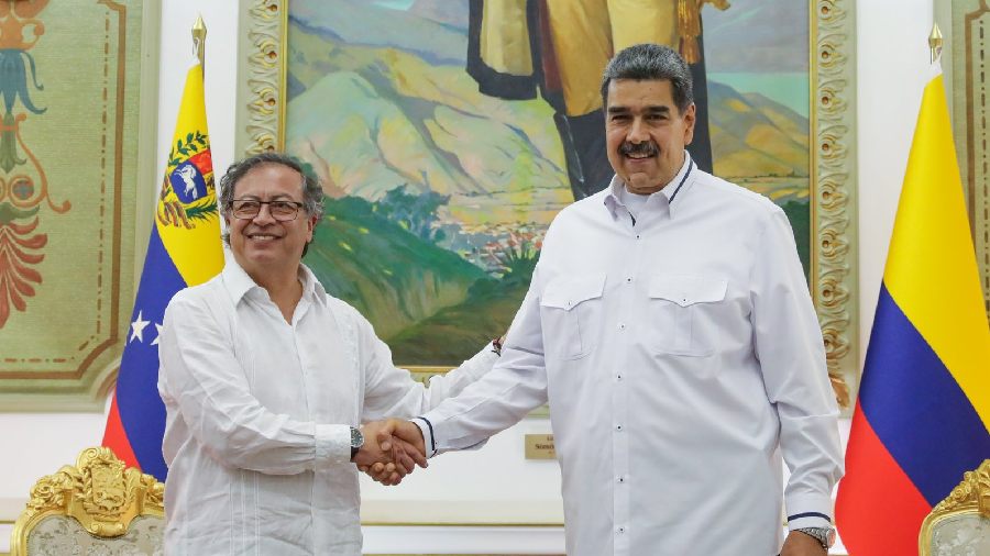 Presidente Maduro respalda a Petro tras sanciones de Trump