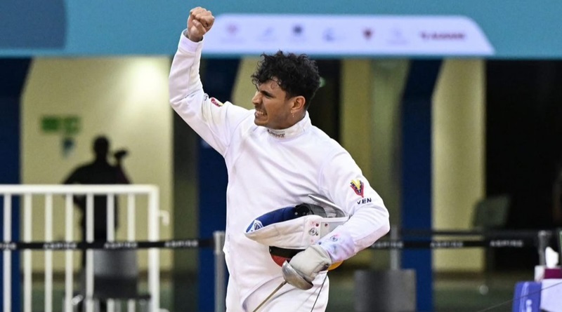 Rubén Limardo logra medalla de bronce en Grand Prix de Espada de Qatar