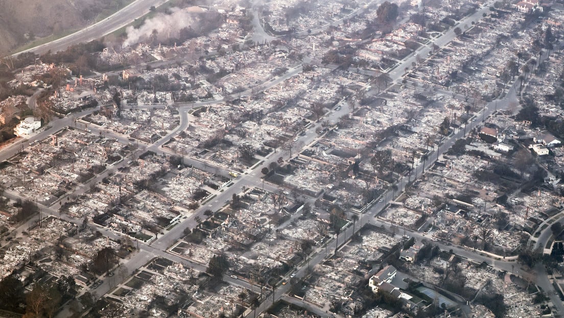 Comparan los incendios de Los Ángeles con el impacto de "una bomba atómica" (+Fotos)