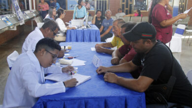 Más de 3 mil trabajadores del terminal fueron beneficiados jornada médica
