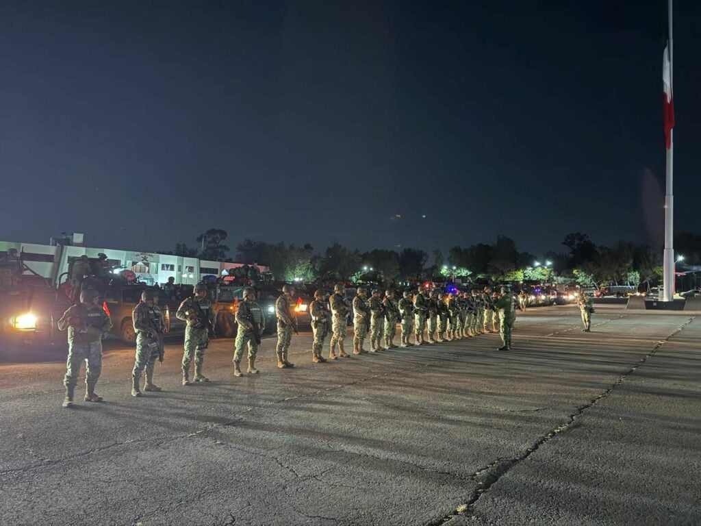 México inicia el despliegue de 10.000 militares en la frontera con EEUU