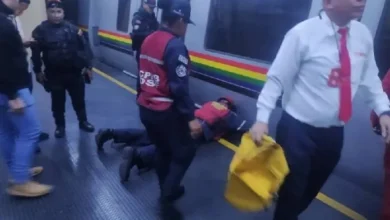 Hombre se lanzó a los rieles del Metro de Caracas