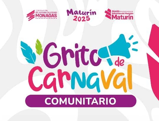 Este sábado comienza el "Grito de Carnaval Parroquial" en el municipio Maturín