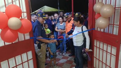 Entregan subestación de Bomberos en Las Garzas