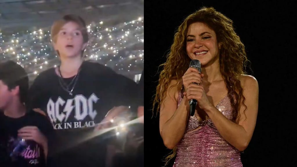 Sasha, hijo de Shakira, conmovió al cantar ‘Acróstico’ en su concierto en Barranquilla