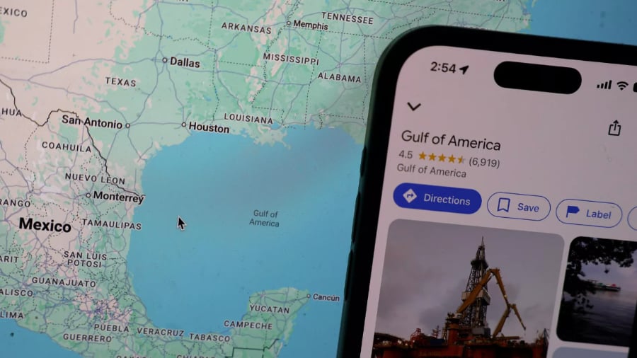 "Las personas que usen Maps en EEUU verán 'golfo de América' y las personas en México verán 'golfo de México'. Todos los demás verán ambos nombres", aclaró la corporación Google en su blog