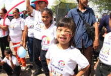 Con una actividad recreativa más de 200 niños celebraron el Día Mundial del Síndrome de Down