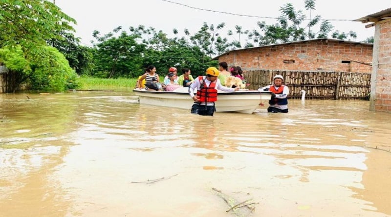 Fuertes precipitaciones dejan más de 66 mil afectados en Ecuador