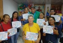 Entregan reconocimiento a 62 jefes de comunidad CLAP en el municipio Cedeño