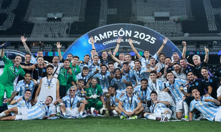 Racing se corona campeón de la Recopa Sudamericana