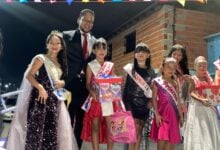 Sector La Murallita también eligió su princesa y reina del Carnaval 2025