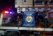 PNB retuvo 22 motocicletas durante operativo en tres parroquias