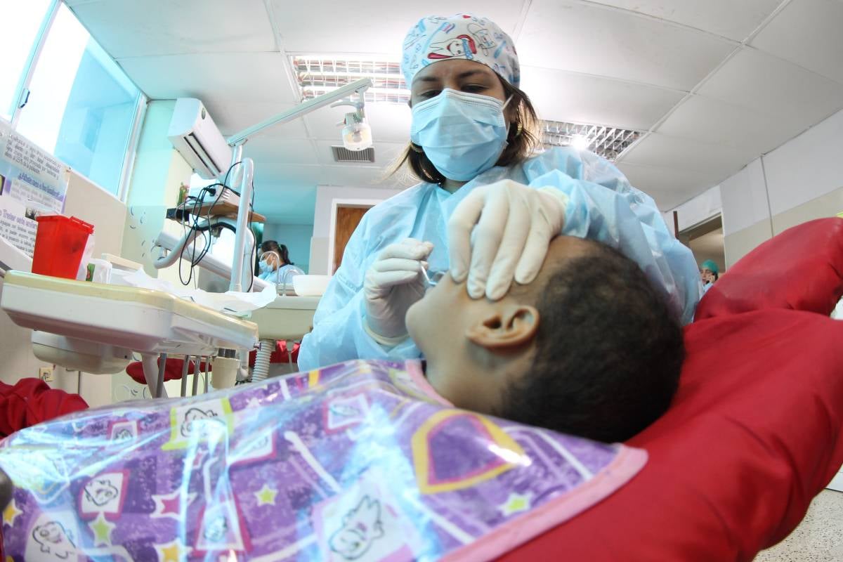 Servicio de odontología en el ambulatorio José María Vargas.