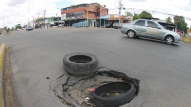 Avenida principal de La Floresta.